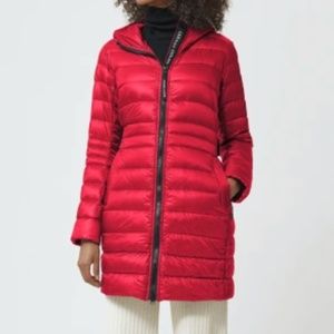 Canada Goose Women's Cypress Hooded Down Jacket Size L